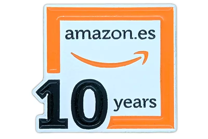 10th anniversary Metal Enamel Pin Amazon