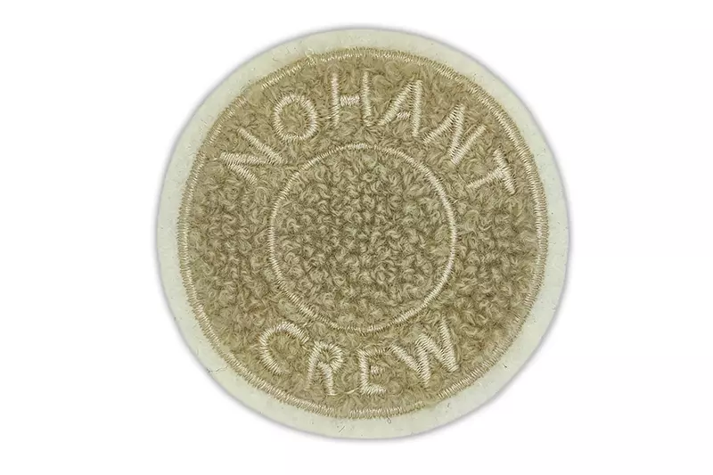Patch Brodé Personnalisé Laine Thermocollant