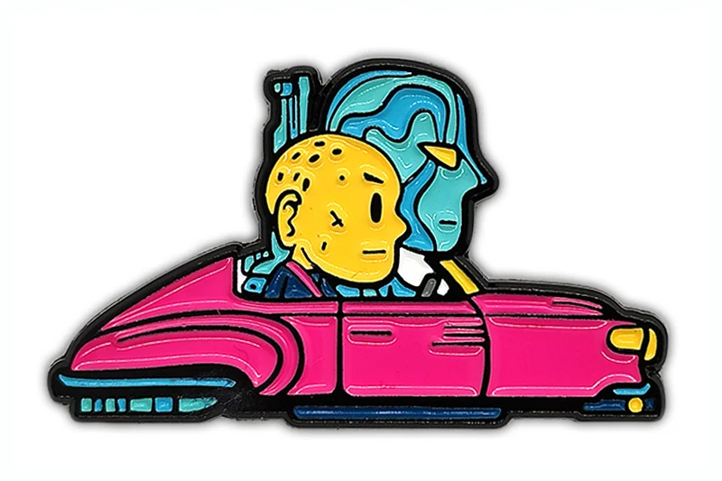 Special Enameled Metal Custom Pin