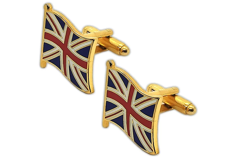 Gemelos Personalizados Bandera Inglesa