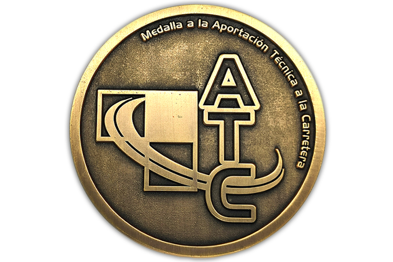 Pièce de Monnaie pour Événements Personnalisée de l'Association de Carreteras ATC